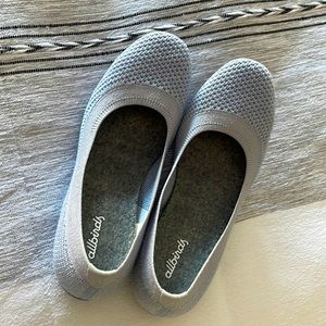 Allbirds Wool Flat Tree Breezers Light Blue Size 5.5. Like New!!